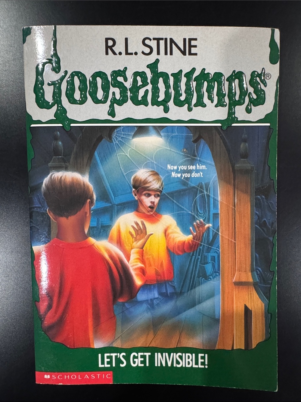 Goosebumps #6: Let’s Get Invisible! - Vintage Scholastic Paperback Novel